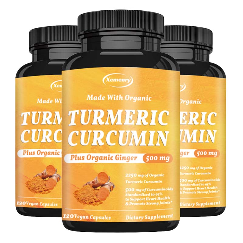 Turmeric Curcumin Capsule - كركم الكركم مع الفلفل الأسود لامتصاص