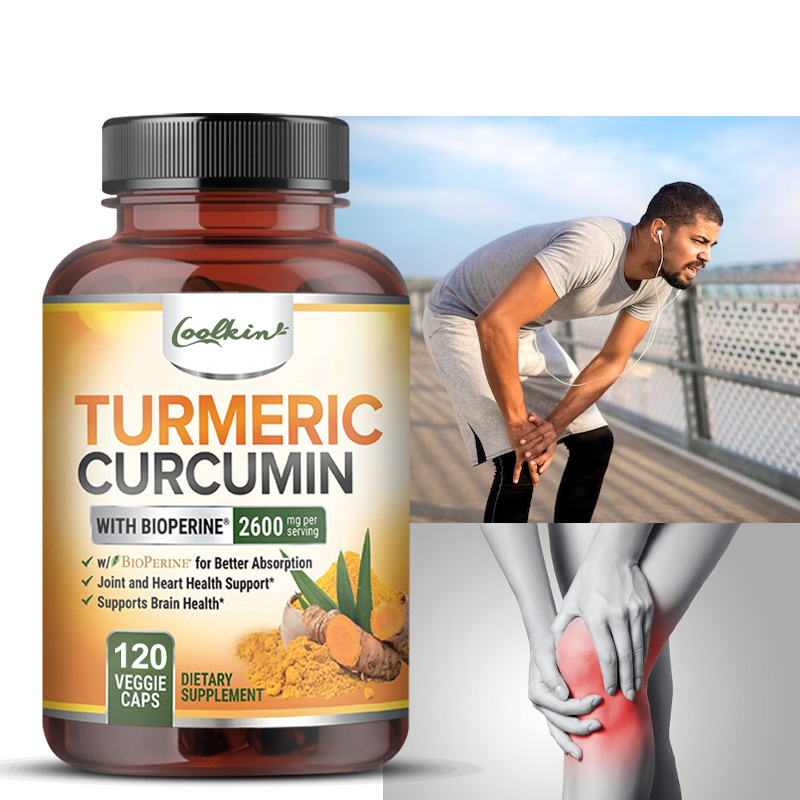 Turmeric Curcumin Capsule - كبسولات الكركمين، دعم المفاصل الطبيعي بالفلفل