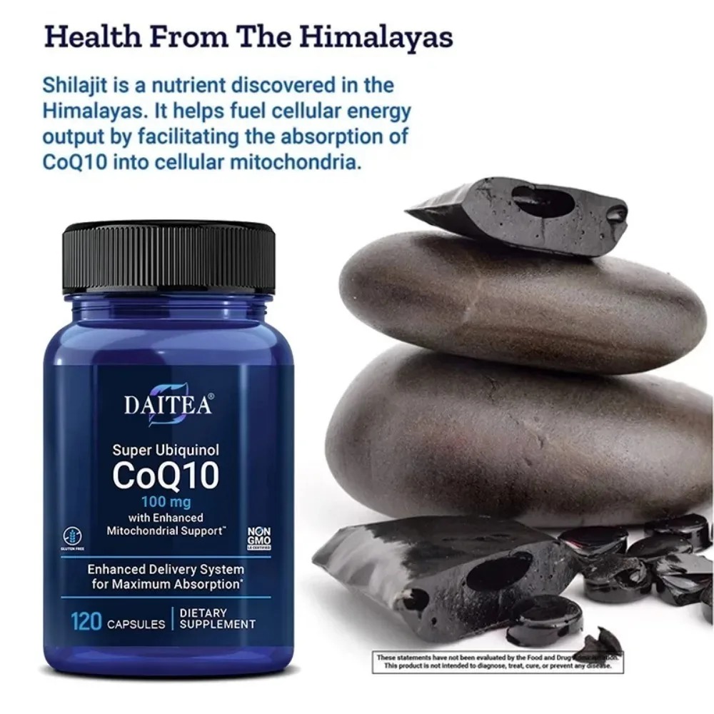 يوبيكينول 100 ملغ CoQ10، لصحة  - مراجعة Coq10 Ubiquinol Softgel وسعره
