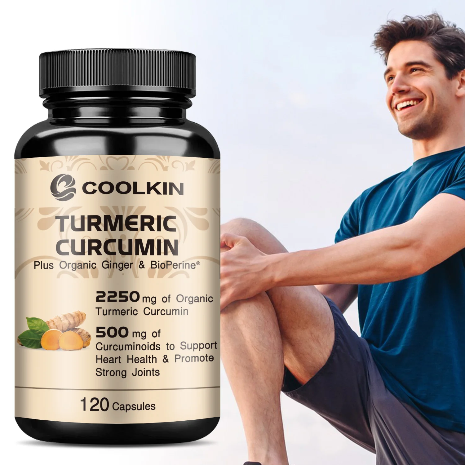 الكركم الكركم - مع 95% الكركمي - مراجعة Turmeric Curcumin Capsule وسعره