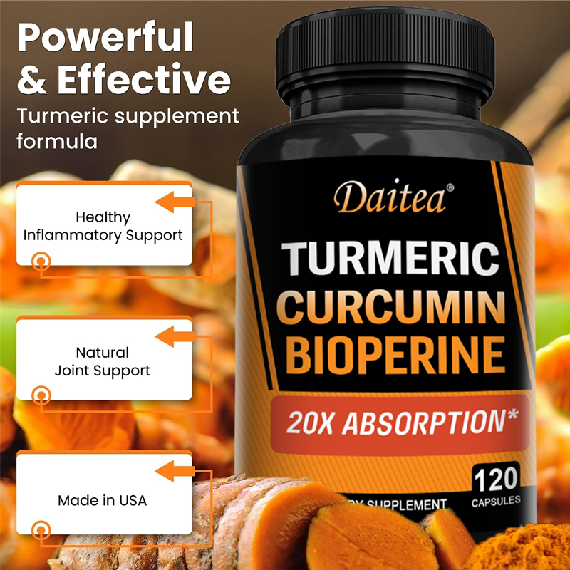 كركم الكركم مع الزنجبيل والفلف - مراجعة Turmeric Curcumin Capsule وسعره