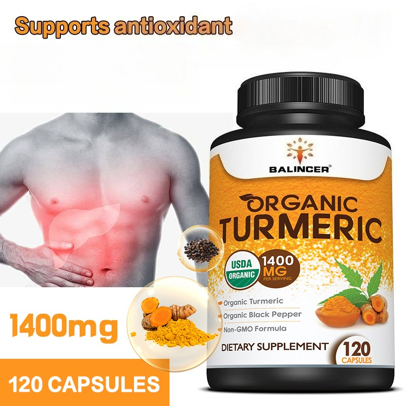 الكركم العضوي بخلاصة الفلفل ال - مراجعة Turmeric Curcumin Capsule وسعره