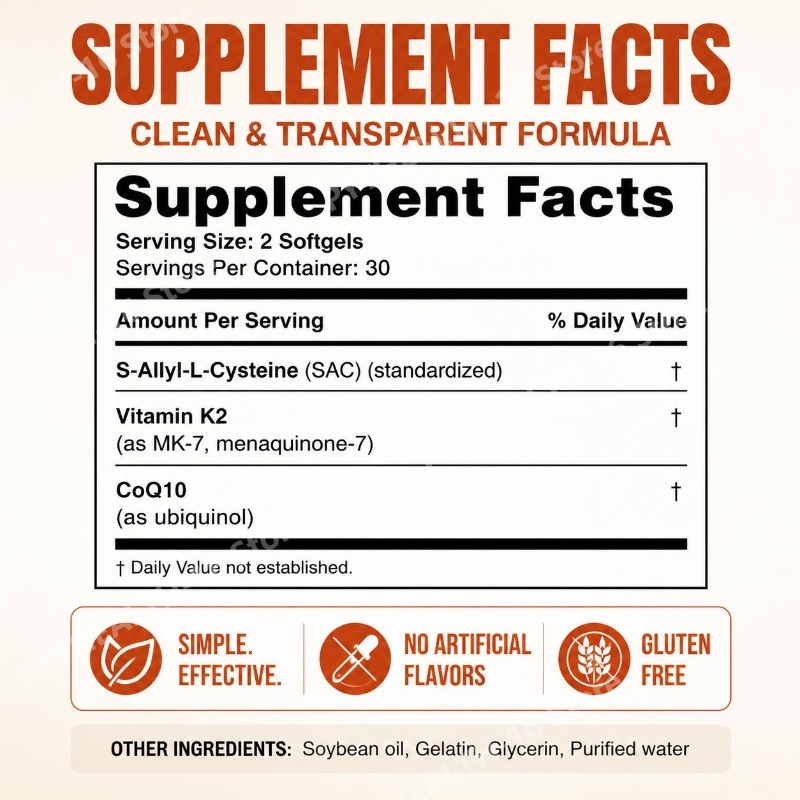 كبسولات الثوم عديم الرائحة الم - مراجعة Coq10 Ubiquinol Softgel وسعره